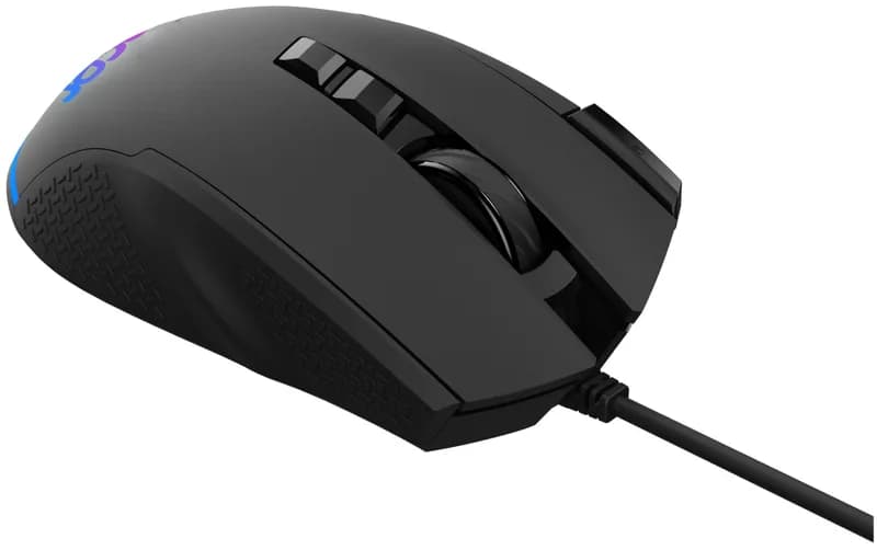Мышь Acer OMW180, игровая, оптическая, проводная, USB, черный — фото 4