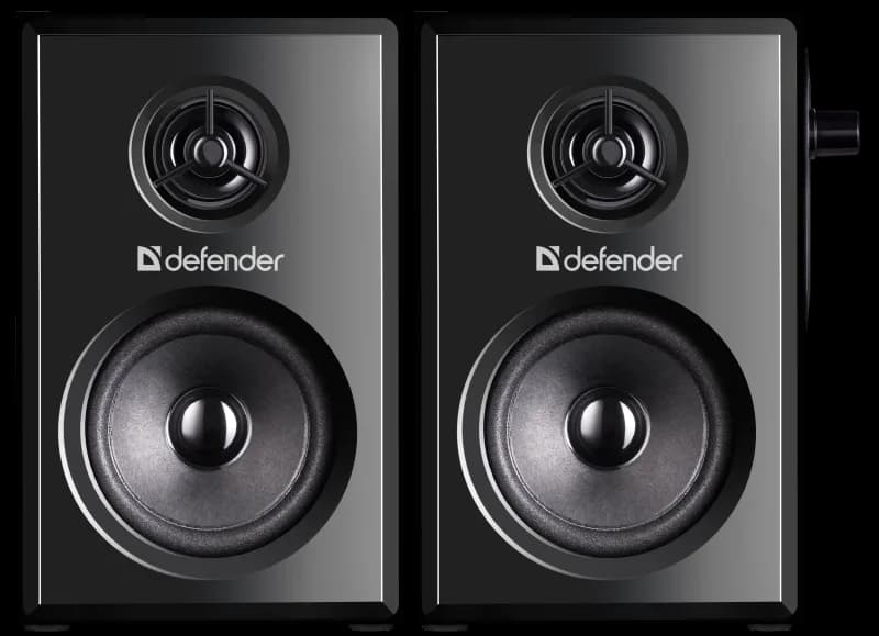 Колонки DEFENDER SPK 270 Black, 2*5w, разъем для наушник USB [65270] — фото 2