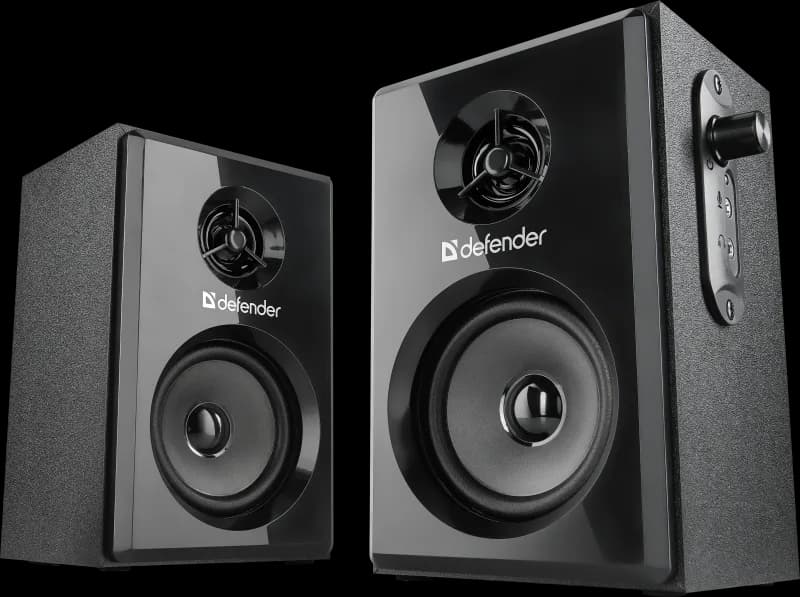 Колонки DEFENDER SPK 270 Black, 2*5w, разъем для наушник USB [65270] — фото 3