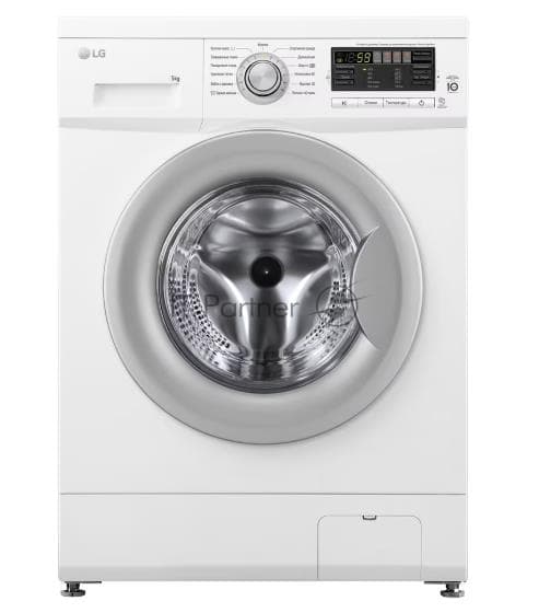 LG Стиральная машина LG F10B8LD7 белая, загрузка фронтальная 5кг, 1000 об/мин