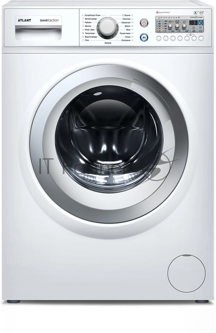 Atlant Стиральная машина Atlant СМА 70У1010-00 белый, загрузка фронтальная 7 кг, 1000 об/мин