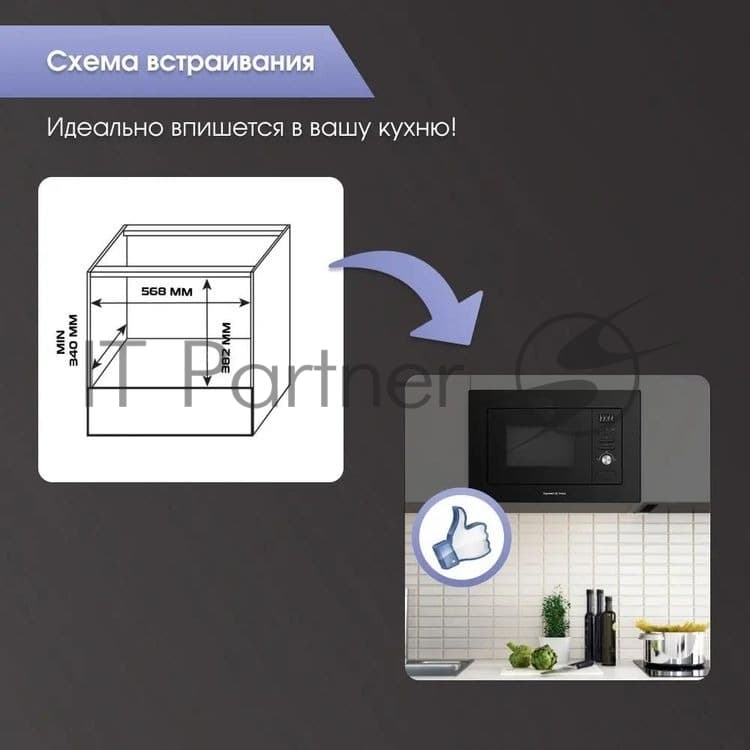 Zigmund & Shtain Встраиваемая микроволновая печь Zigmund & Shtain BMO 16.202 B