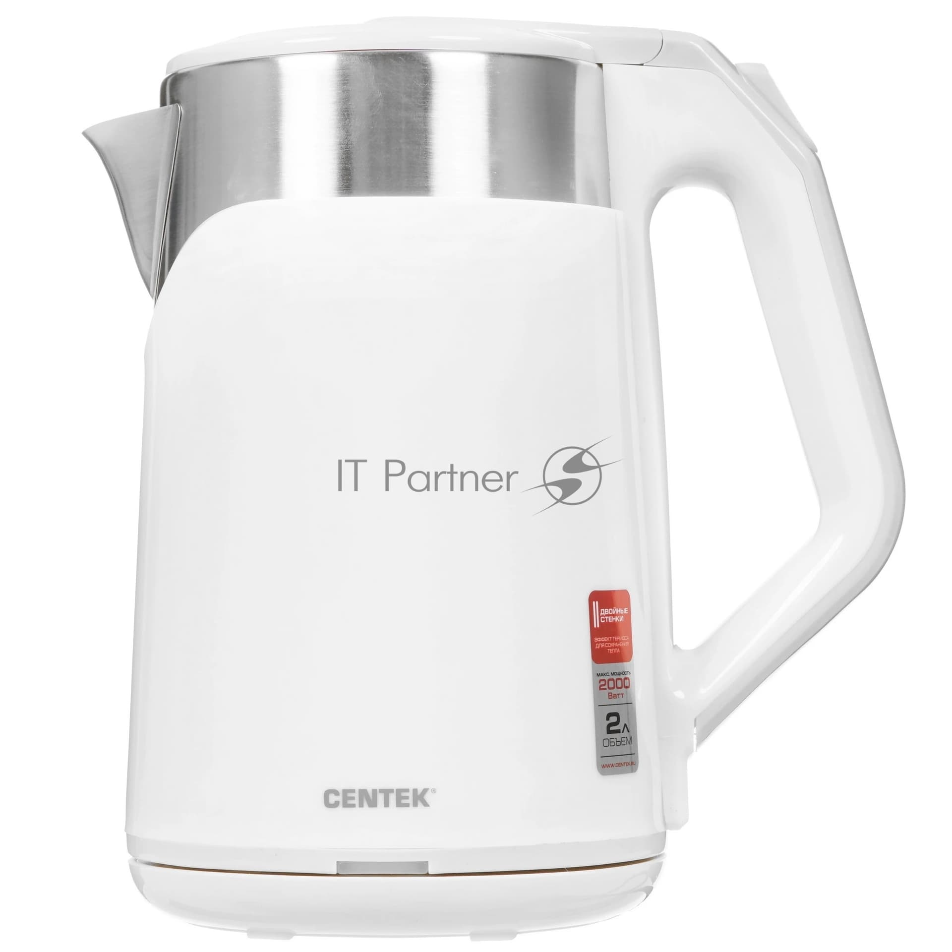 CENTEK CENTEK Электрочайник Centek CT-0023 белый, 2