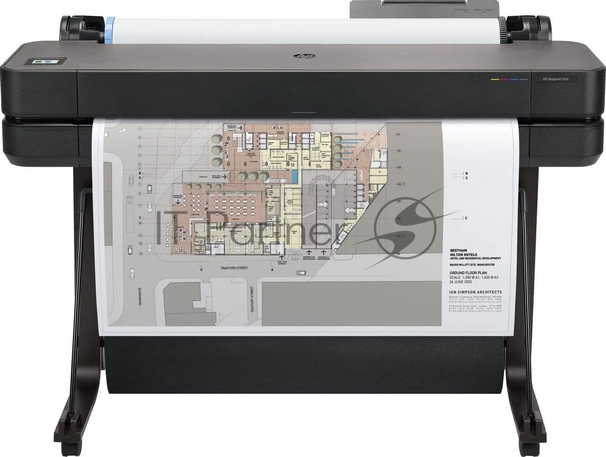 HEWLETT-PACKARD Hewlett-Packard Плоттер струйный HP Designjet T630 (5HB11A/5HB11D), A0