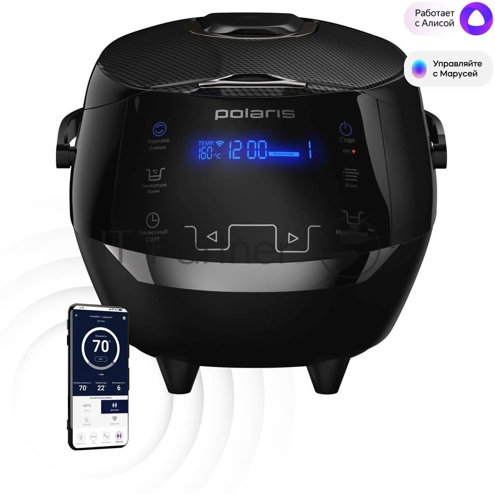 Polaris Мультиварка Polaris PMC 0526 5л 860Вт черный