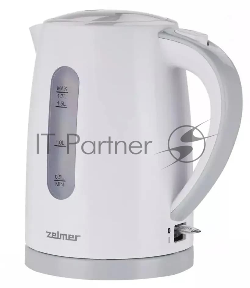 Zelmer Чайник электрический Zelmer ZCK7616S белый/серый