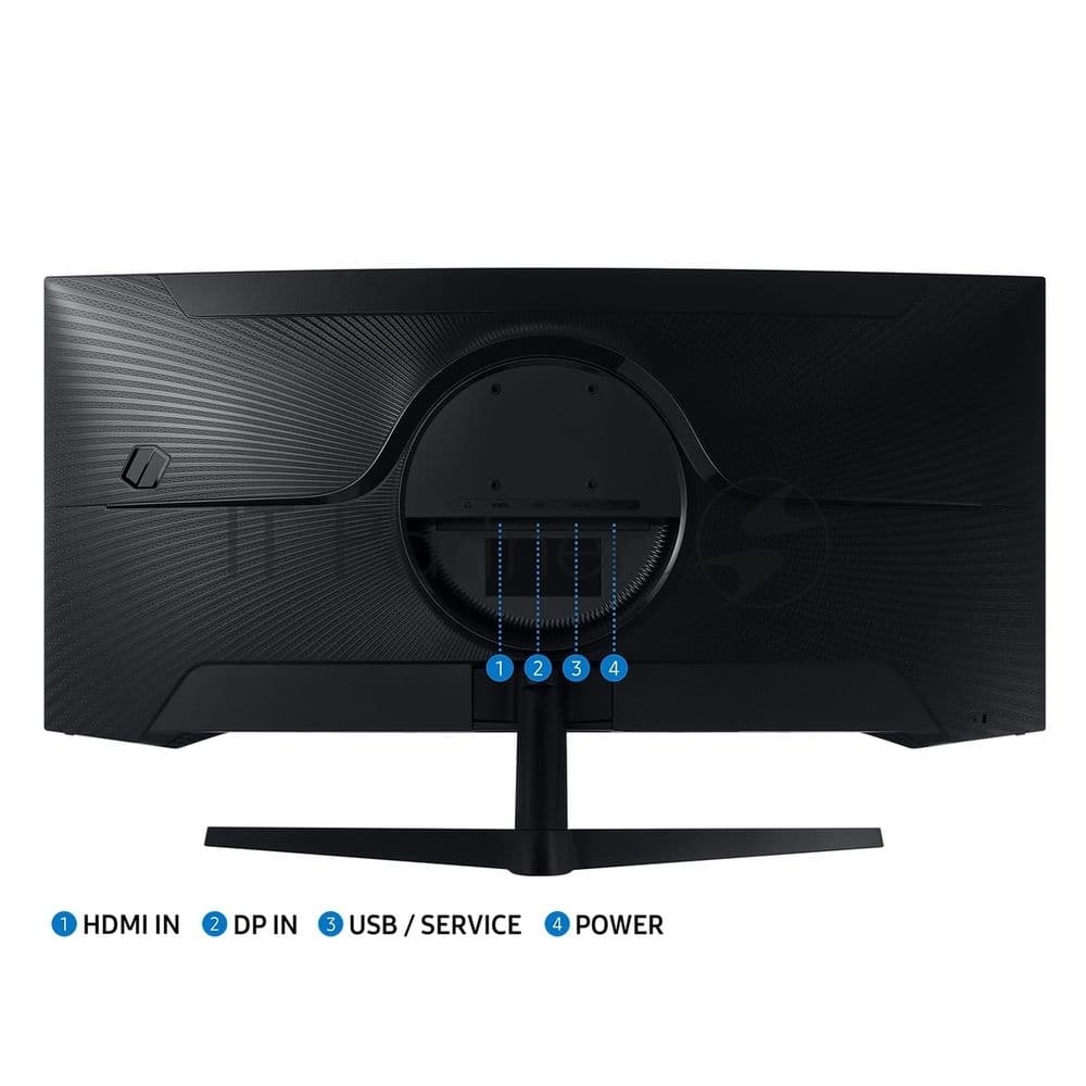 SAMSUNG Samsung Монитор 34" Samsung Odyssey G5 C34G55TWWI VA 3440x1440, 165 Гц