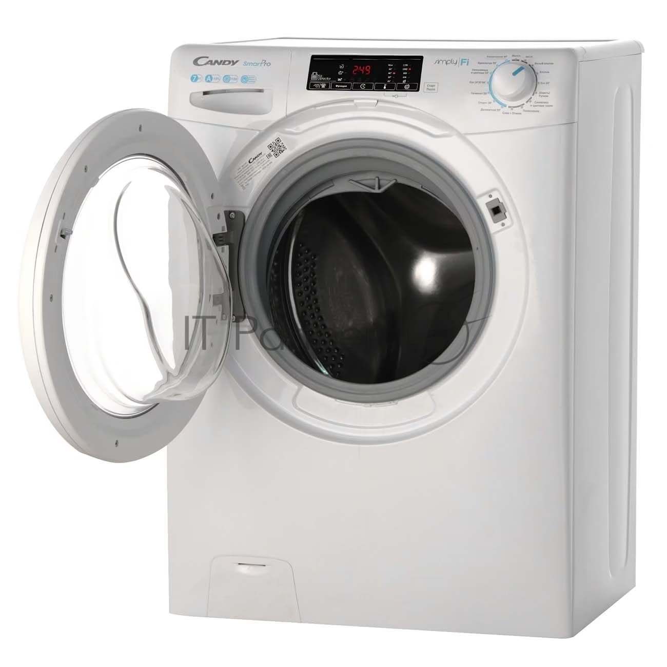CANDY Стиральная машина Candy Smart Pro CSO4 107TB1/2-07 белый, загрузка фронтальная 7 кг, 1000 об/мин
