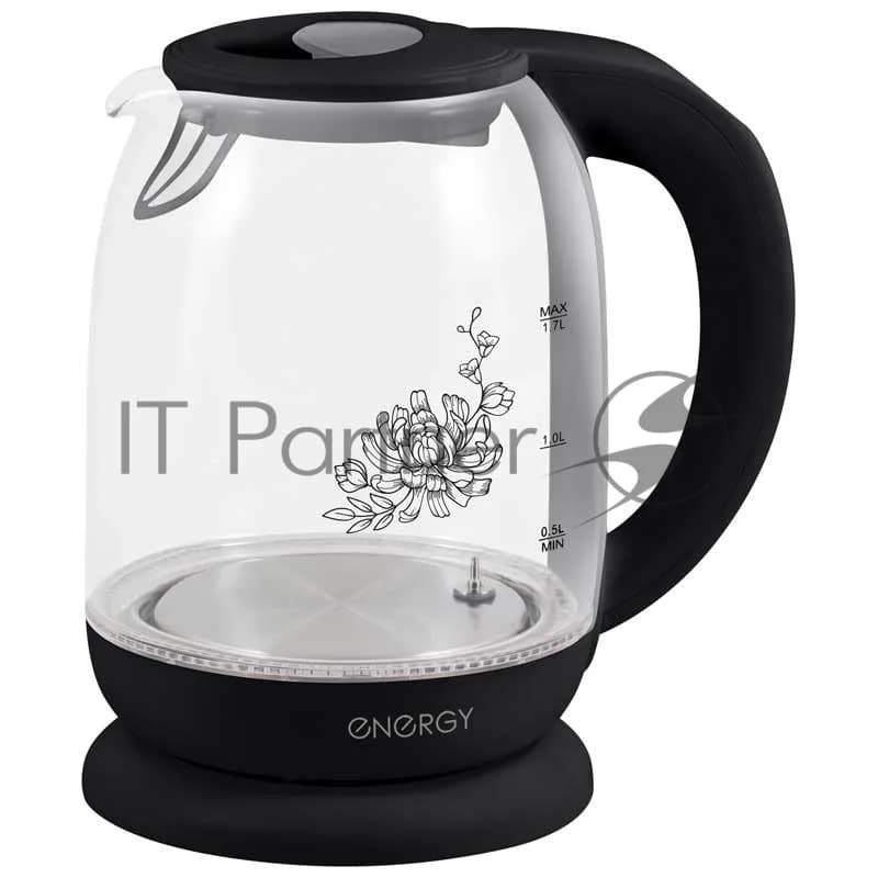 Energy Чайник Energy E-286Т (1.7л) стекло, пластик, металл