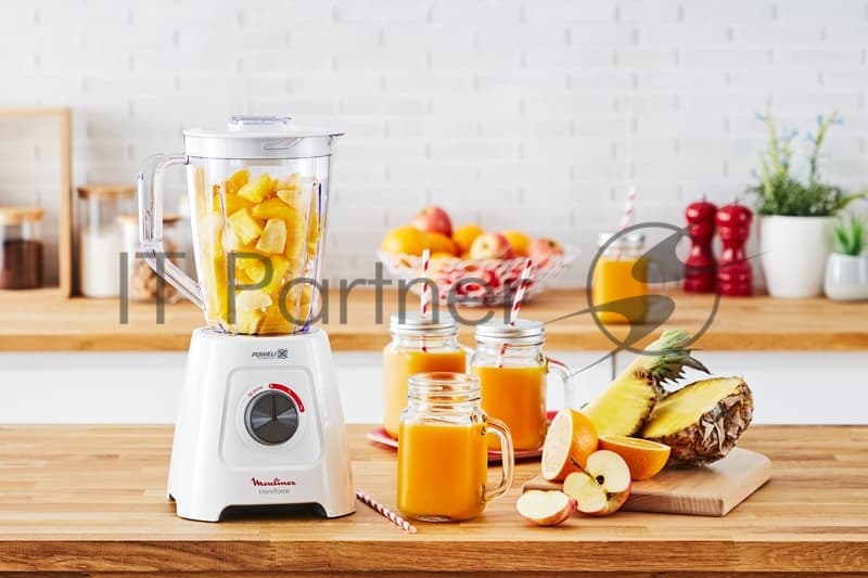 Moulinex Блендер стационарный Moulinex Blendforce LM42Q110 600 Вт, белый
