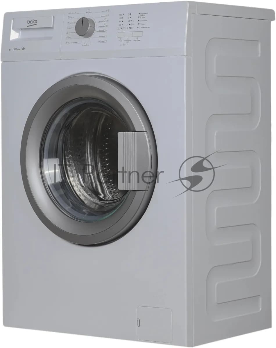 Beko Стиральная машина Beko WDN635P1BSW (R) белый, загрузка фронтальная 6 кг, 1000 об/мин