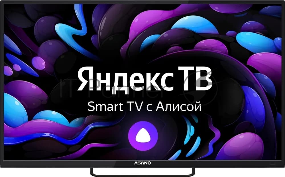 Asano Телевизор Asano 43" 43LU8120T черный DLED UHD 4K 60Hz Smart TV
