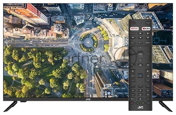JVC Телевизор JVC 32" LT-32M592 черный LED HD 60Hz Smart TV