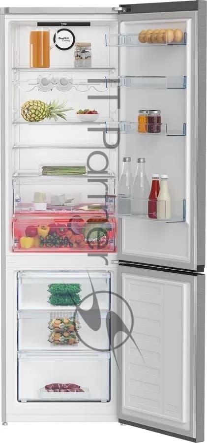 Beko Холодильник Beko B3RCNK402HX нержавеющая сталь двухкамерный 257/100л морозилка снизу