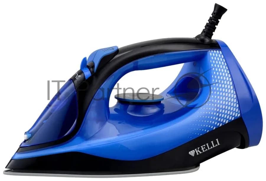 Kelli Утюг Kelli KL-1648 синий, 2600 Вт, 25 г/мин, 320 мл