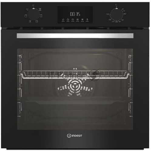 Indesit Духовой шкаф электрический Indesit IFE 3644 BL черный
