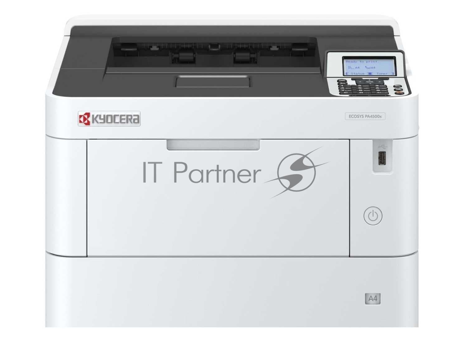 KYOCERA Kyocera Принтер лазерный Kyocera Ecosys PA4500x (110C0Y3NL0), A4