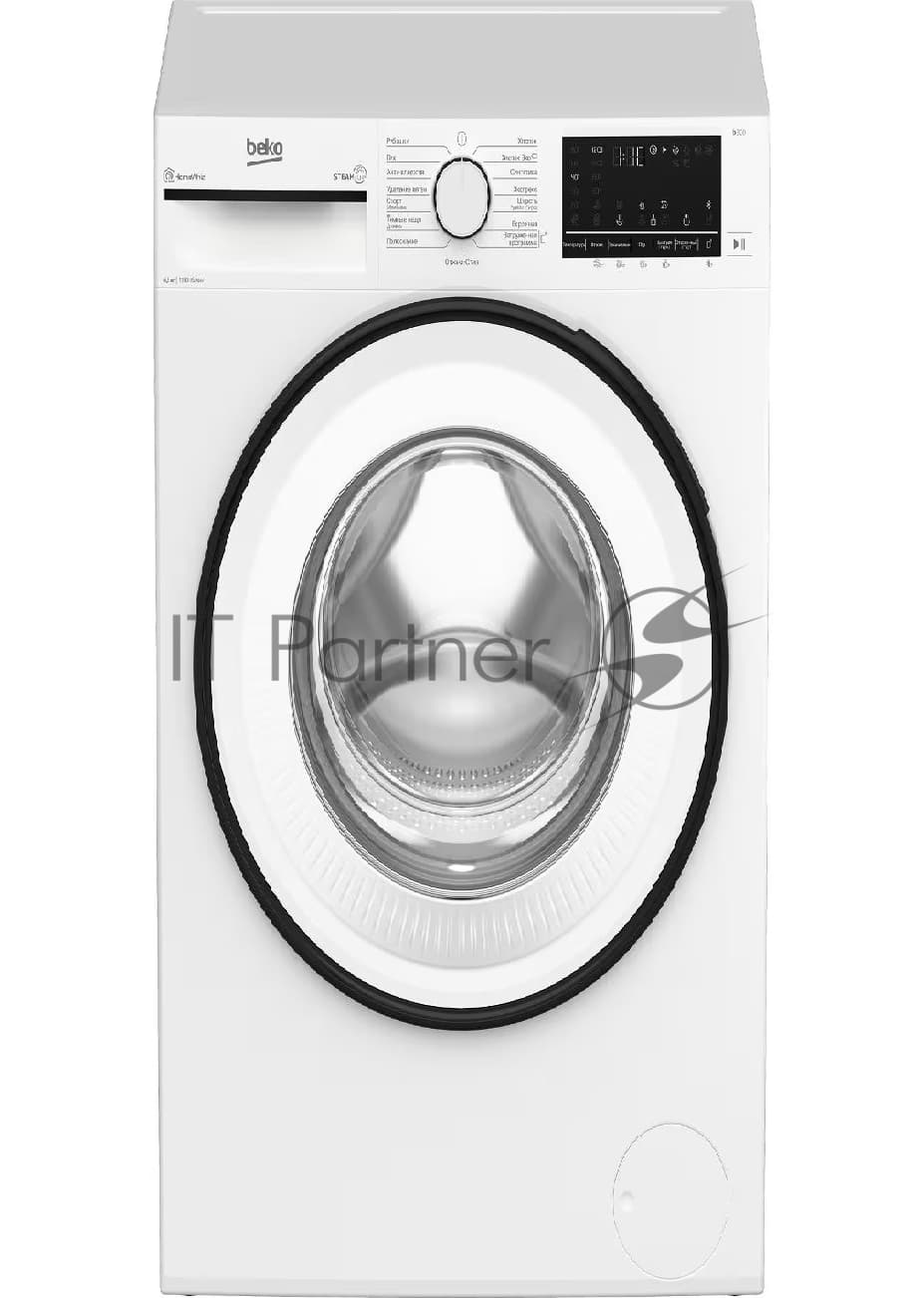 BEKO Beko Стиральная машина Beko B3WFR56H2WWB белый, загрузка фронтальная 6
