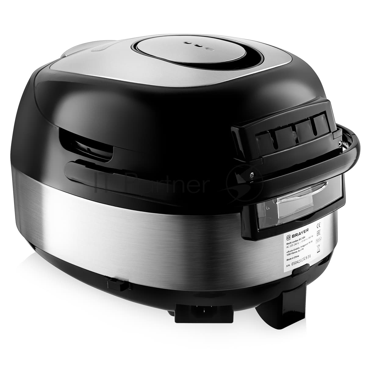 BRAYER BRAYER Мультиварка BRAYER BR2404 серебристый/чёрный, 5 л