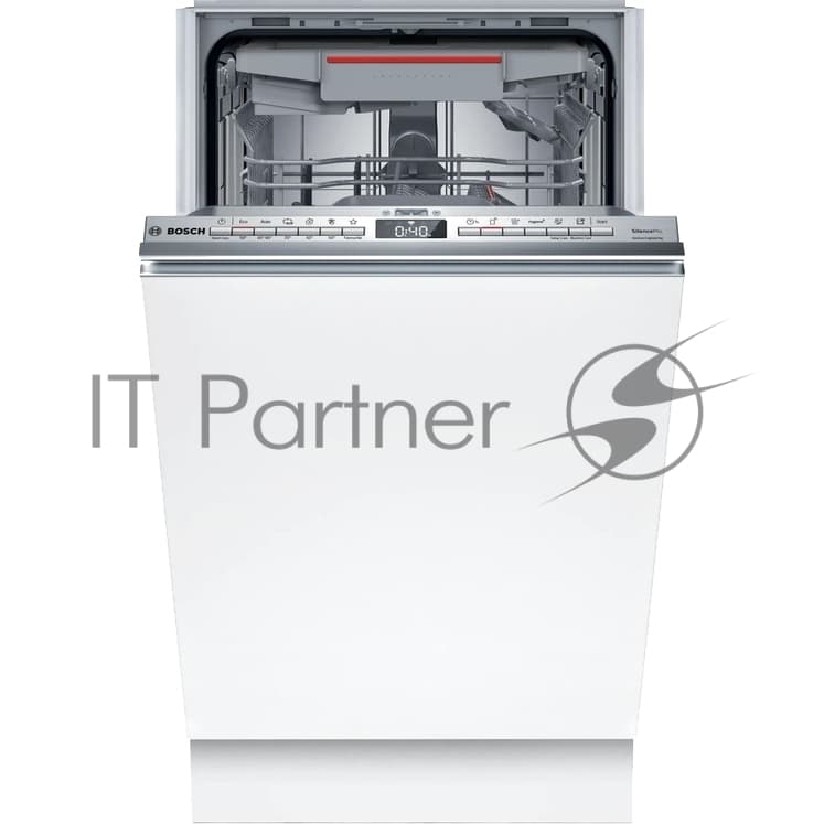BOSCH Bosch Встраиваемая посудомоечная машина Bosch SPV6EMX65Q, серебристый