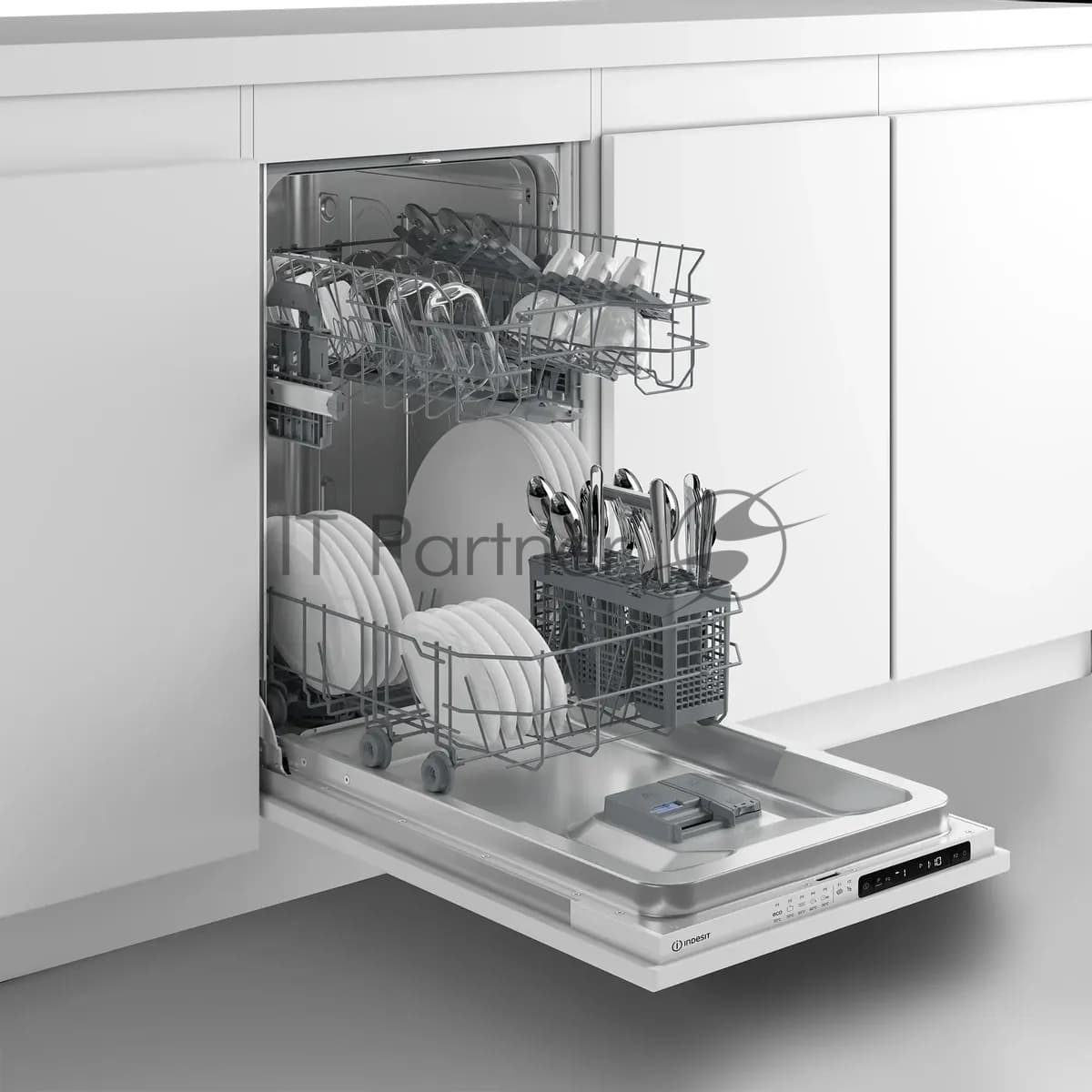INDESIT Indesit Встраиваемая посудомоечная машина Indesit DIS 1C59, белый