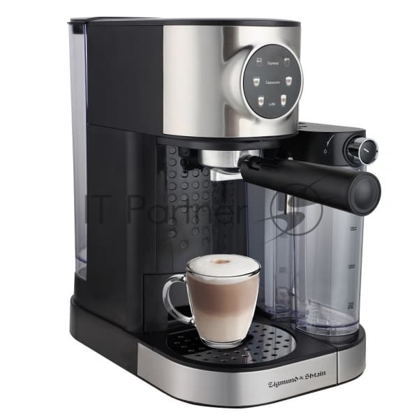 ZIGMUND & SHTAIN Zigmund & Shtain Кофеварка рожковая Zigmund & Shtain ZCM-890 черный/стальной, исп