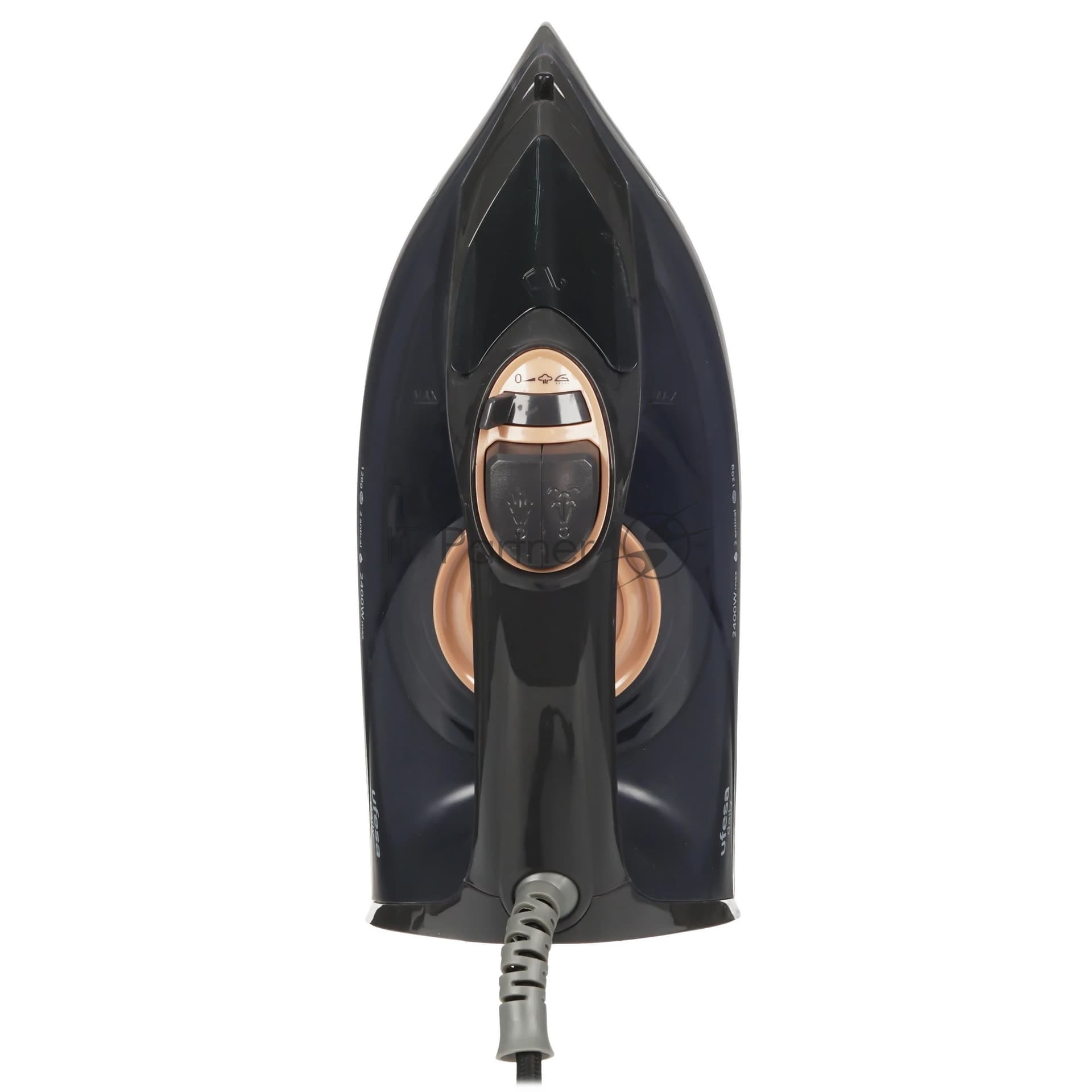 Ufesa Утюг Ufesa PV1100C DAILY черный/синий, 2400 Вт, 30 г/мин, 120 г/мин, 280 мл