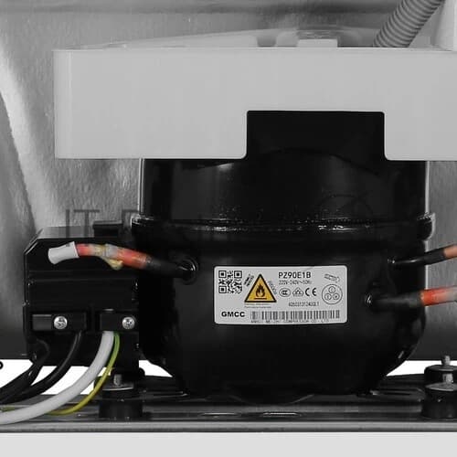 Beko Холодильник Beko B1RCSK312G серый двухкамерный 213/87л морозилка снизу