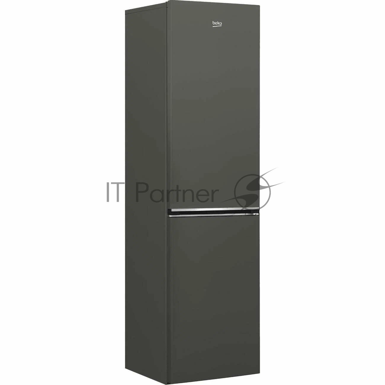 Beko Холодильник Beko B1RCSK332G темно-серый двухкамерный 213/118л морозилка снизу