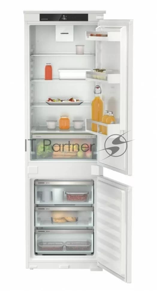 Liebherr Встраиваемый холодильник Liebherr ICNSf 5103-22 001 белый двухкамерный 190/83л морозилка снизу