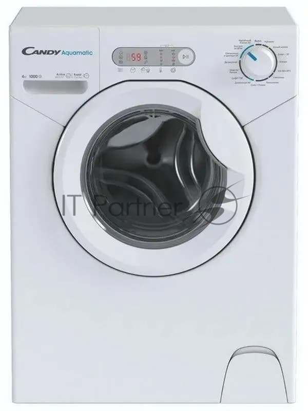 CANDY Стиральная машина Candy AQUE 1043D-07 белый, загрузка фронтальная 4 кг, 1000 об/мин