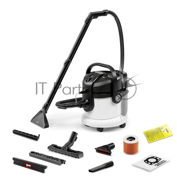 KARCHER Karcher Пылесос моющий Karcher SE 4 *EU белый/черный, 1000 Вт