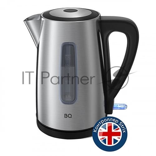 BQ BQ Электрочайник BQ KT1800S стальной/черный, 1
