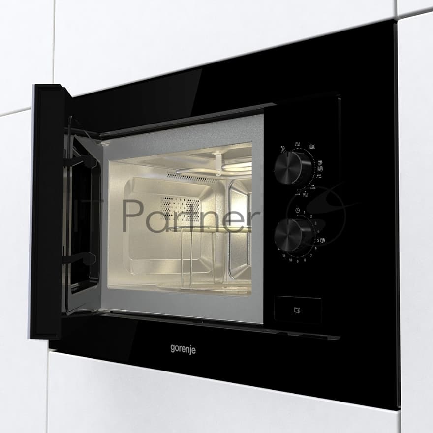 GORENJE Gorenje Встраиваемая микроволновая печь Gorenje BM201EG1BG черный, 20 л