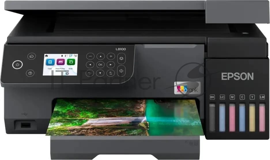 EPSON Epson МФУ струйное Epson EcoTank L8100 (C11CK94***), A4