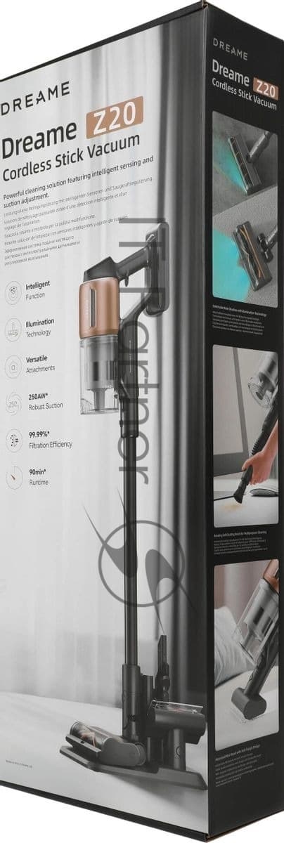 DREAME Dreame Пылесос вертикальный DREAME Z-Series Z20 черный, питание от аккумулятора