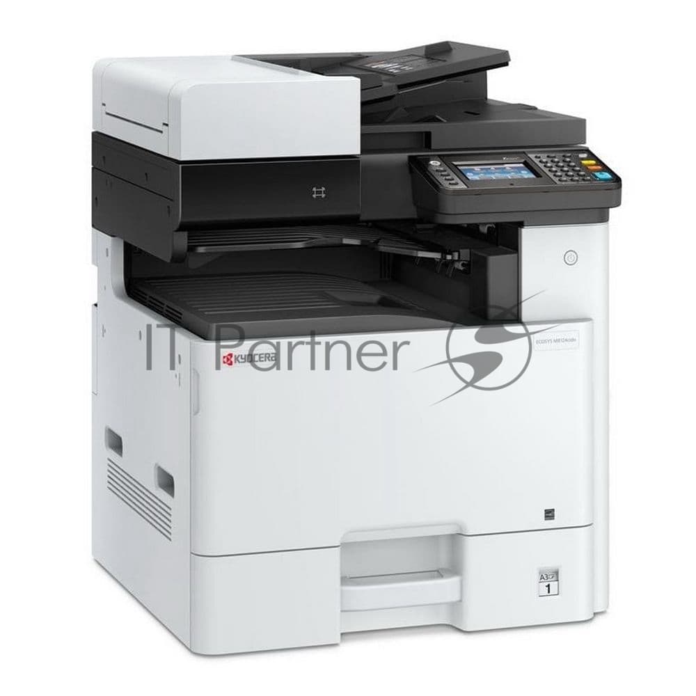Kyocera МФУ лазерное Kyocera Ecosys M8124cidn (1102P43AX0) АЗИЯ, (А3, 24/12 ppm A4/A3 1,5 Gb, USB, Network, дуплекс, автоподатчик, пуск. комплект, старт. карт.TK-8110)