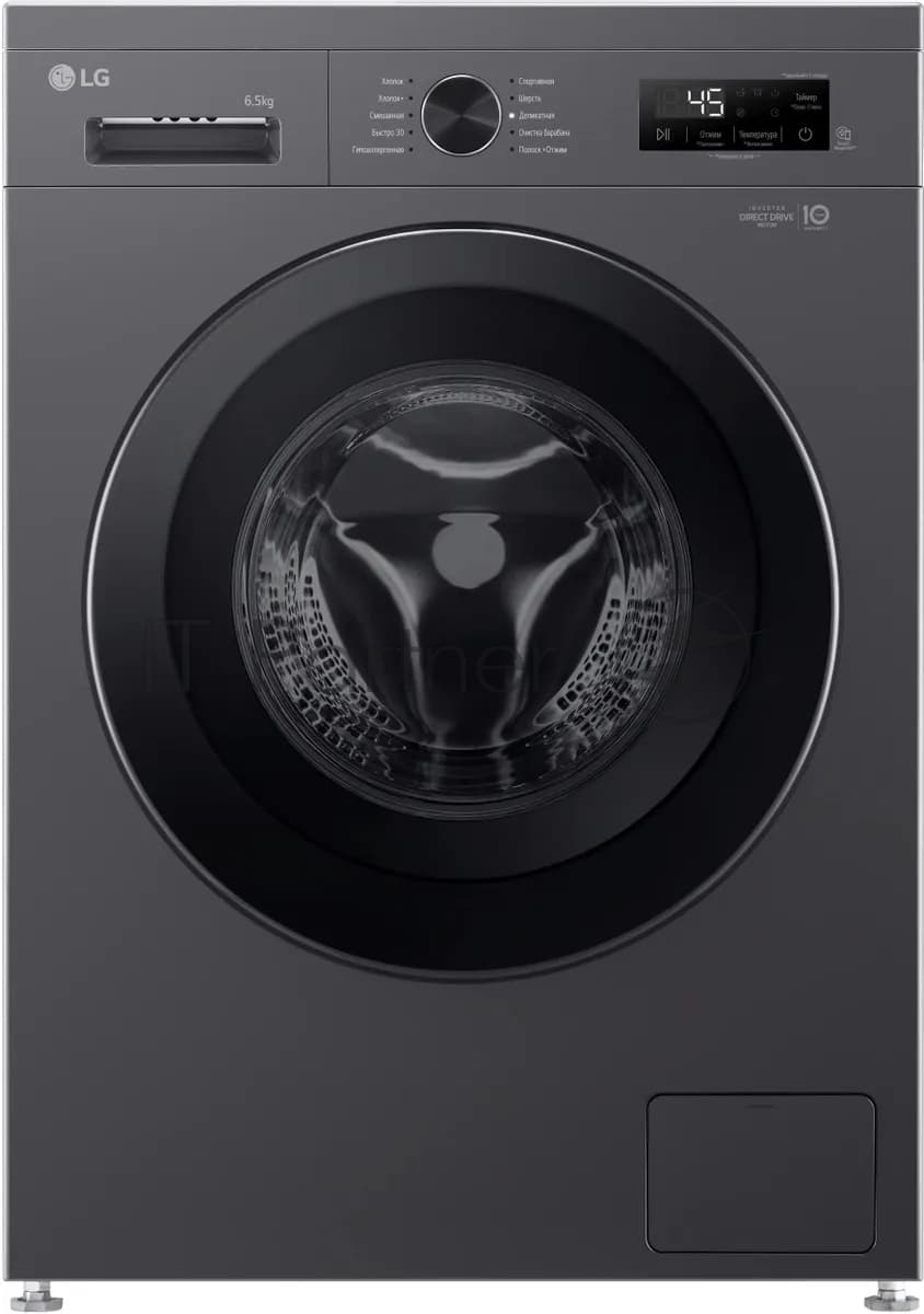 LG LG Стиральная машина LG F2Y1WS6J темно-серый, загрузка фронтальная 6