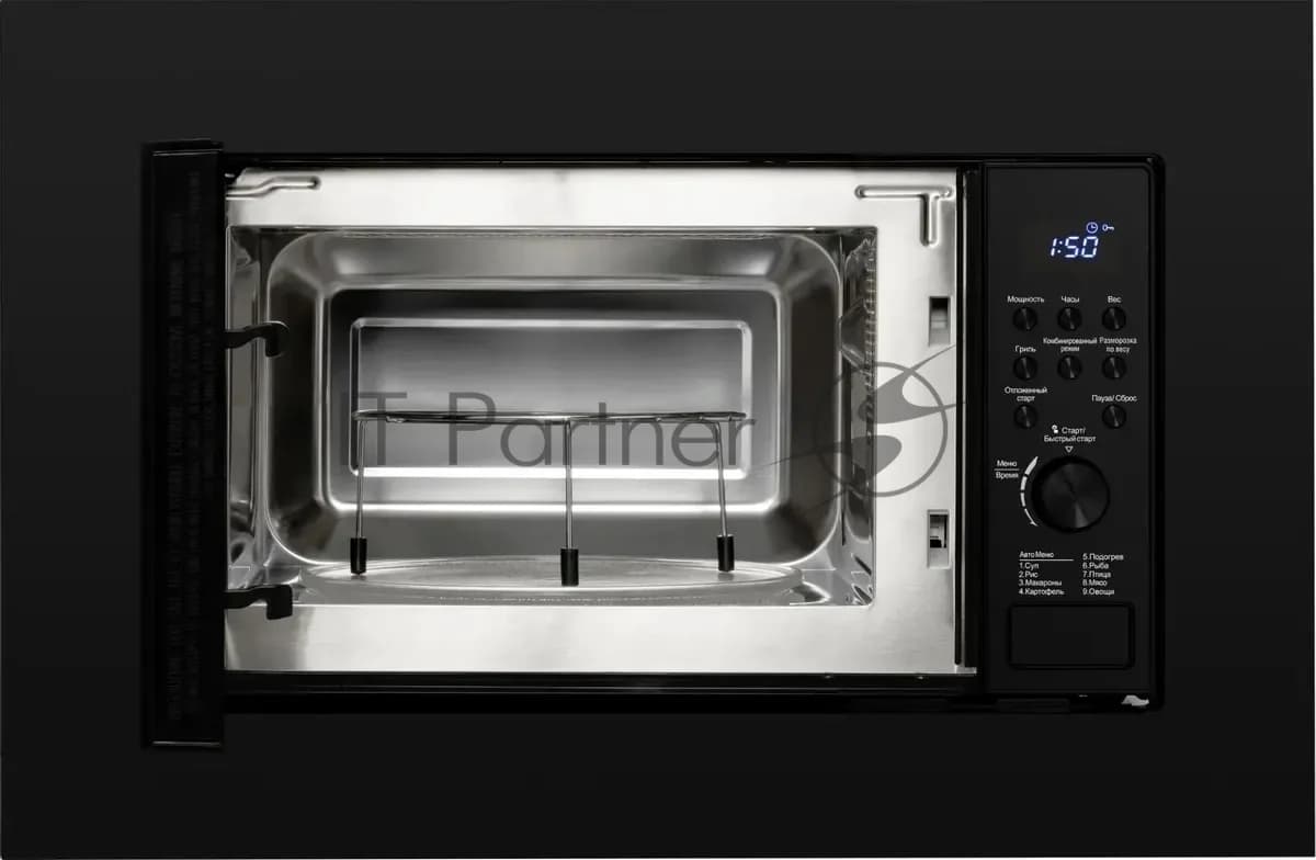 WEISSGAUFF Weissgauff Встраиваемая микроволновая печь Weissgauff HMT-620 B Grill черный, 20 л