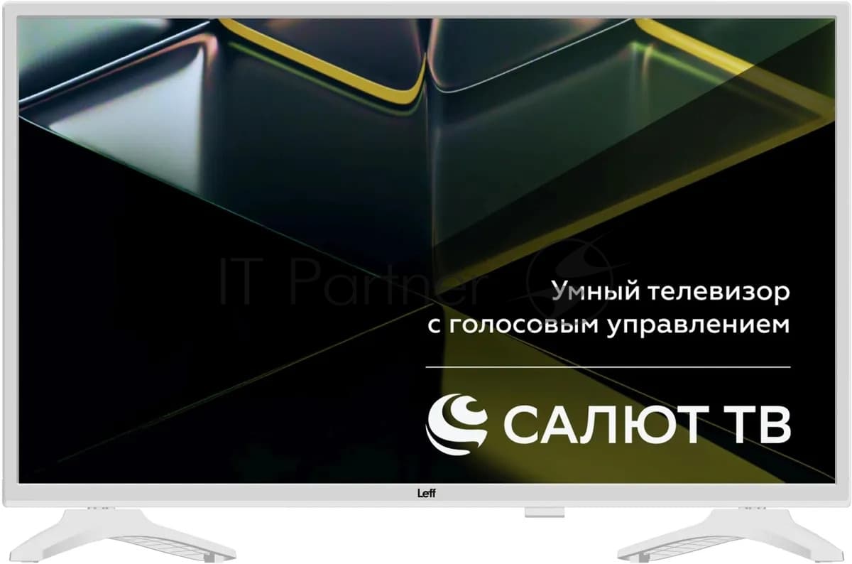 LEFF Телевизор LEFF 32" 32H691T белый DLED HD 60Hz Smart TV Салют ТВ