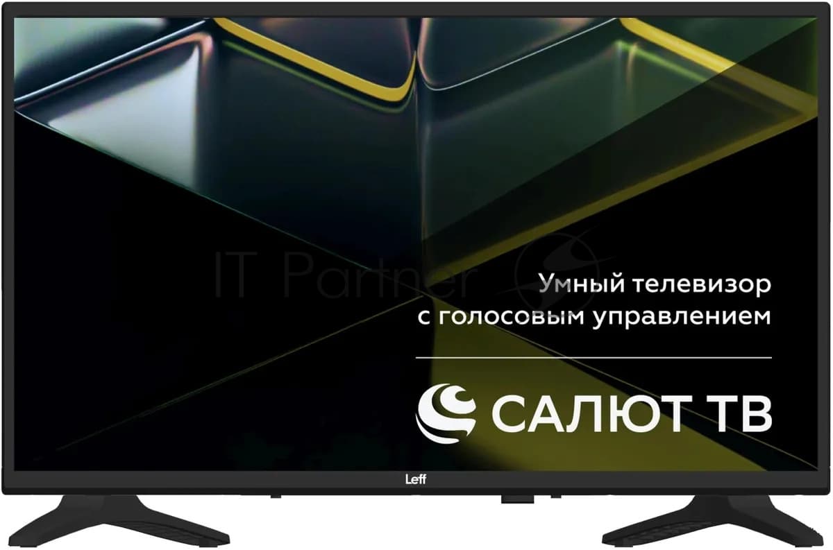 LEFF Телевизор LEFF 32" 32H690T черный LCD DLED HD 60Hz Smart TV Салют ТВ