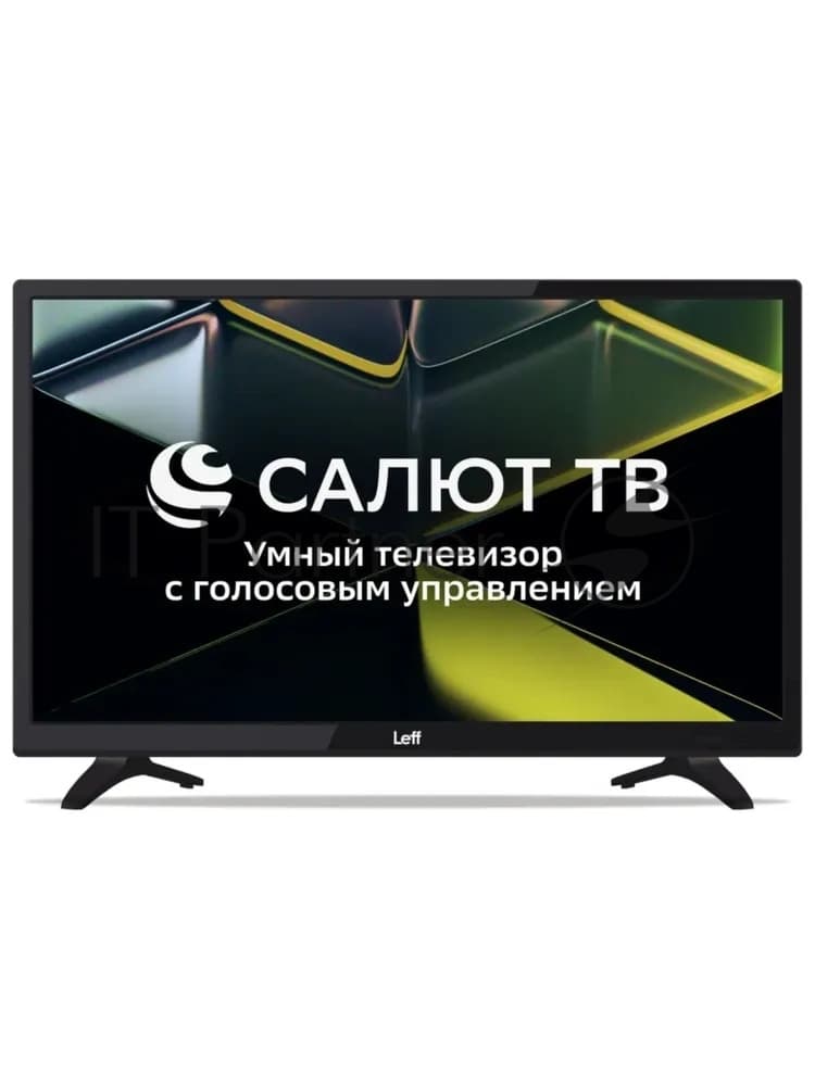 LEFF Телевизор LEFF 24" 24F690T черный DLED FHD 60Hz Smart TV Салют ТВ
