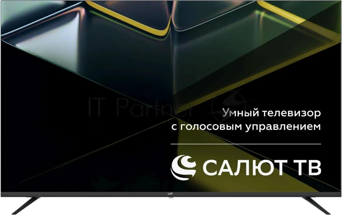 LEFF Телевизор LEFF 50" 50U680T черный Direct LED 4K UHD 60Hz Smart Салют ТВ