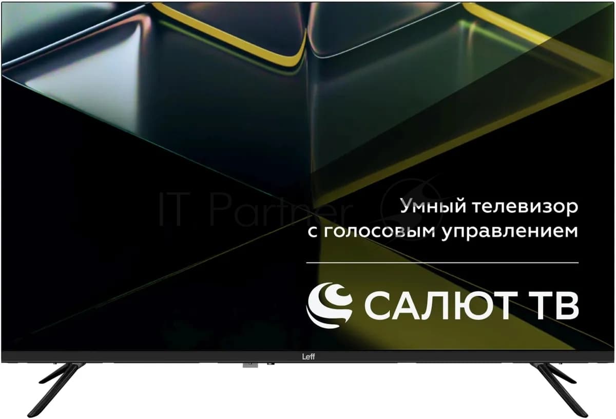 LEFF Телевизор LEFF 32" 32H680T черный DLED HD 60Hz Smart TV Салют ТВ