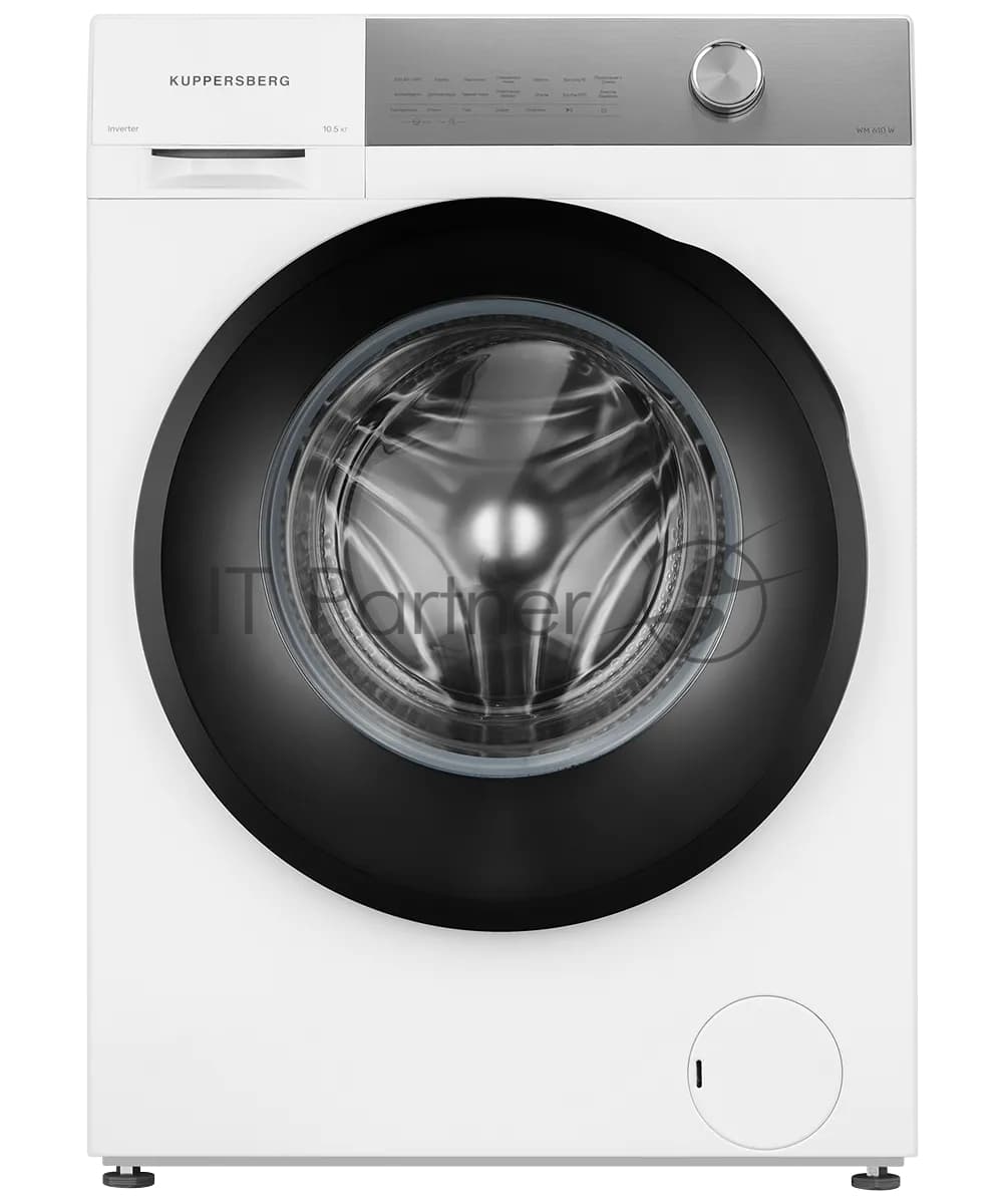 KUPPERSBERG Kuppersberg Стиральная машина Kuppersberg WM 610 W белая, загрузка фронтальная 10