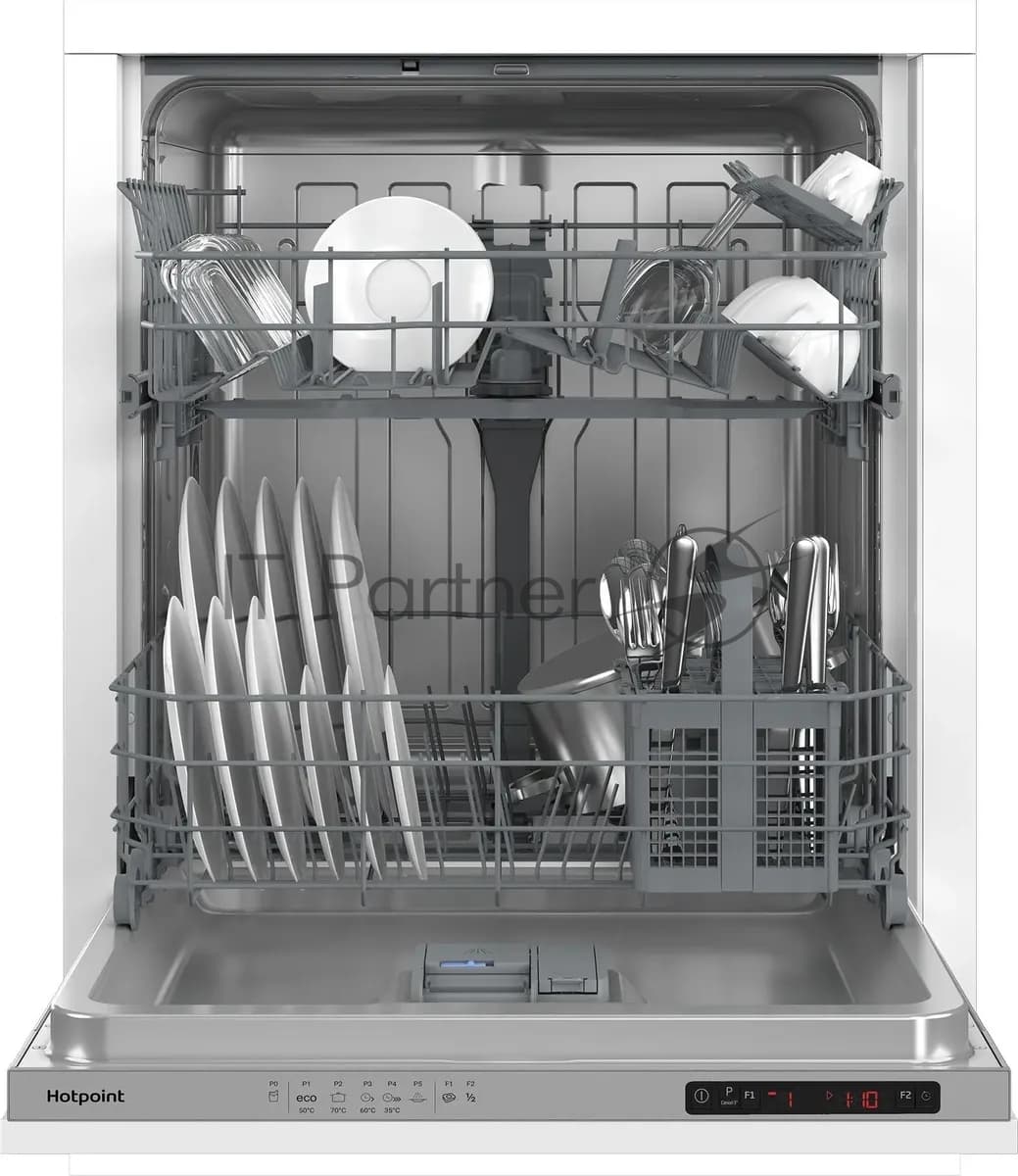 HOTPOINT Hotpoint Встраиваемая посудомоечная машина Hotpoint HI 4C39, серебристый