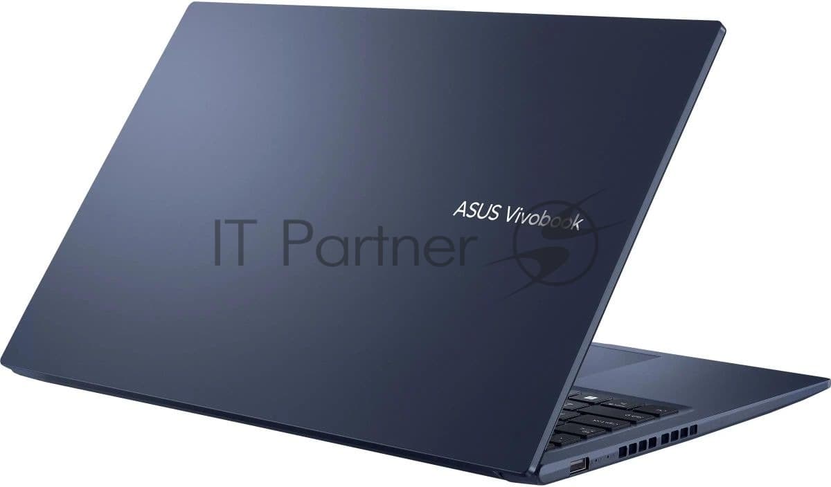 ASUS Ноутбук Asus Vivobook 15 X1502VA-BQ924 синий Core i7 13620H 16Gb SSD 512Gb Intel Iris Xe graphics 15.6" IPS FHD (1920x1080) без ОС WiFi BT Cam