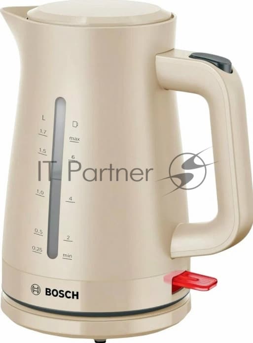 BOSCH Bosch Электрочайник Bosch TWK3M127 бежевый, 1