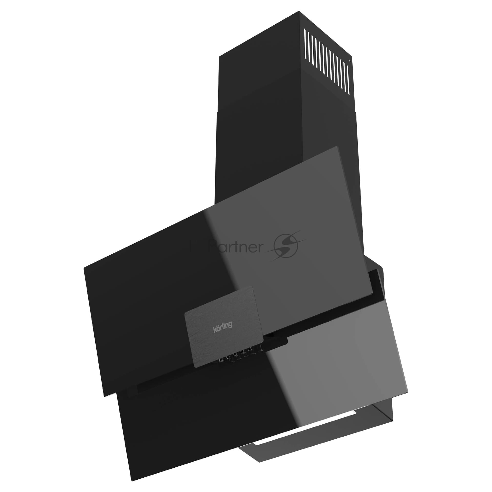 Korting Наклонная вытяжка Korting KHC 66373 BXGN