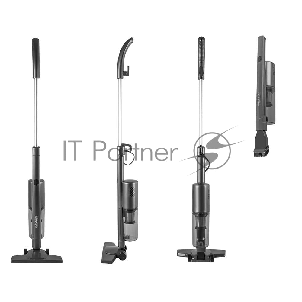 ENDEVER Endever Пылесос вертикальный Endever SkyClean VC-297 темно-серый, питание от сети